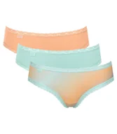 Majtki damskie - 3 x Majtki damskie sloggi 24/7 Weekend Hipster C3P-42 - miniaturka - grafika 1