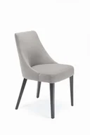 Krzesła - Caro 2 krzesło tapicerowane tkanina do wyboru nogi grafitowe - miniaturka - grafika 1