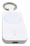 Powerbanki - RealPower 495551 bank mocy 1000 mAh Bezprzewodowe ładowanie Biały - miniaturka - grafika 1