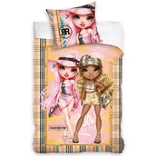 Pościel dla dzieci - Dziecięca pościel bawełniana Lalki Rainbow High Beach Party, 140 x 200 cm, 70 x 90 cm - miniaturka - grafika 1