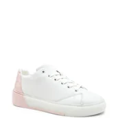 Trampki damskie - Calvin Klein Skórzane trampki - miniaturka - grafika 1