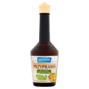 Przyprawa Do Zup I Potraw W Płynie Bez Dodatku Glutaminianu Monosodowego 215G Kucharek - Przyprawy i zioła sypkie - miniaturka - grafika 1