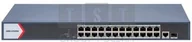 Switche - Hikvision DS-3E1526P-EIV2 Switch 24x GB 1000 Mb/s, 230W, niezarządzalny - miniaturka - grafika 1