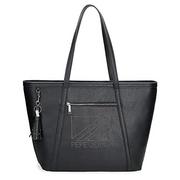 Torby na laptopy - Pepe Jeans Donna Torba na laptopa 13,3 cala, czarna, 44 x 29 x 14 cm, skóra PU, czarny/biały, torba na laptopa, czarny/biały, Torba na laptopa - miniaturka - grafika 1