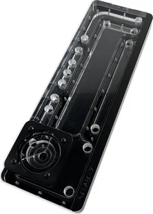 Stealkey Customs Stealkey Customs SK-UNI 360D Distroplate D-RGB Black Edition - Chłodzenie wodne - miniaturka - grafika 1