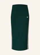 Spódnice - Adidas Originals Spódnica Z Dzianiny Adicolor Knit 3 Stripes gruen - miniaturka - grafika 1