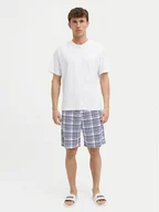 Piżamy damskie - Jack&Jones Piżama Max 12277165 Biały Standard Fit - miniaturka - grafika 1