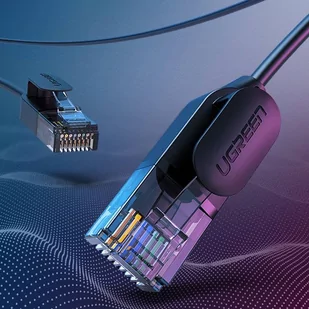 Ugreen kabel przewód internetowy sieciowy Ethernet patchcord RJ45 Cat 6A UTP 1000Mbps 1 m czarny (70332) - Patchcordy - miniaturka - grafika 3