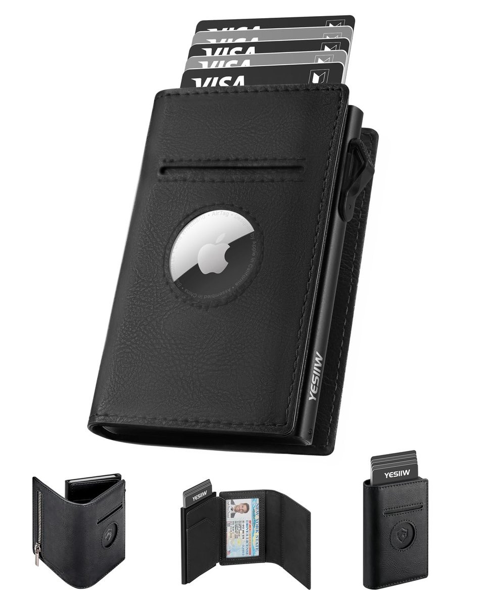 Stunning Portfel Męski Z Rfid I Apple Airtag - Najlepszy!