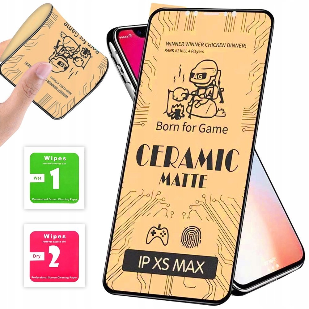 SZKŁO 5D HYBRYDOWE ELASTYCZNE OCHRONNE CAŁY EKRAN MATOWE do 11 PRO MAX