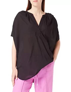 BOSS Damska bluza C_Beffania, czarny (Black1), 38 - Bluzy damskie - miniaturka - grafika 1