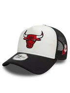 Czapki męskie - New Era Czapka z daszkiem Chicago Bulls Nba Flower 9Forty 60595281 Biały - miniaturka - grafika 1