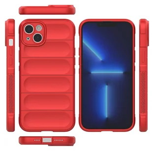 Magic Shield Case etui do iPhone 14 Plus elastyczny pancerny pokrowiec czerwony - Etui i futerały do telefonów - miniaturka - grafika 8