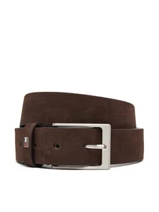 Tommy Hilfiger Pasek Męski Layton 3.5 Nubuck AM0AM13754 Brązowy - Paski - miniaturka - grafika 1