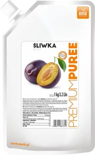 Puree Śliwka premium Menii 1 kg - Koncentraty warzywne, przeciery - miniaturka - grafika 1