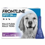 Artykuły przeciw pasożytom - Frontline Spot-on L 268 mg/2,68 ml roztwór do nakrapiania dla psów - 1 pipeta - miniaturka - grafika 1