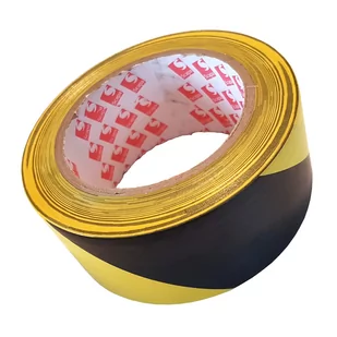 Urgent Taśma SAMOPRZYLEPNA żółto- czarna rolka 5 CM / 33 M 05489 - Pachołki i taśmy ostrzegawcze - miniaturka - grafika 1