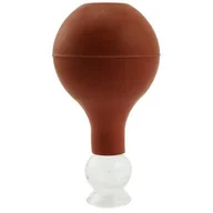 Akcesoria medycyny naturalnej - Bańka chińska szklana próżniowa z gruszką - 1,5 cm - miniaturka - grafika 1