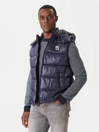 Kamizelki męskie - KARL LAGERFELD Kamizelka 505023 554590 Granatowy Regular Fit - miniaturka - grafika 1