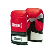 Rękawice bokserskie - RĘKAWICE PRZYRZĄDOWE TRENINGOWE PU XL ALLRIGHT CARBON 1410 R/W/B - miniaturka - grafika 1