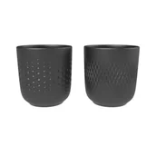 Kubki - Zestaw 2 kubków Manufacture Collier Noir Villeroy & Boch - miniaturka - grafika 1