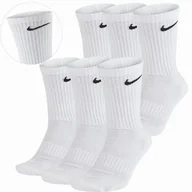 Skarpetki męskie - Skarpety Męskie Białe 6 Par Nike r. 38-42 Długie - miniaturka - grafika 1