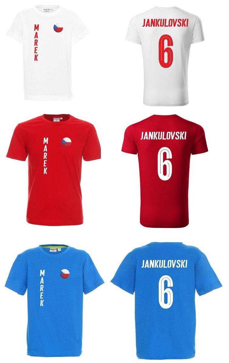 Koszulka CZECHY MAREK JANKULOVSKI 6