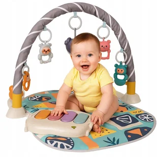 Mata Edukacyjna Pianino Grzechotki Interaktywna dla Niemowląt 5008 - Maty edukacyjne - miniaturka - grafika 1