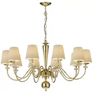 Lampy sufitowe - Amplex Lilosa Wisząca 265 103cm złoto - miniaturka - grafika 1