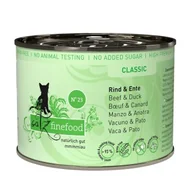 Mokra karma dla kotów - Catz finefood mokra karma dla kota Classic Adult Nr 23 Wołowina i kaczka 6x200 g - miniaturka - grafika 1