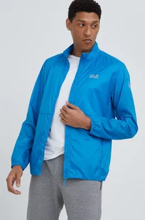 Jack Wolfskin wiatrówka Pack & Go przejściowa - Kurtki i kamizelki sportowe męskie - miniaturka - grafika 1