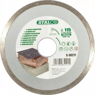 STALCO Tarcza diamentowa pełna 180mm - Tarcze do pił - miniaturka - grafika 1