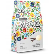 Odżywki białkowe - KFD Premium WPC 82, smak lodów waniliowych, 900 g - miniaturka - grafika 1