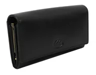 Portfele - Portfel Damski Skórzany El Forest (PL) Klamra Wewnątrz Skóra Bydlęca 919 67 RFID CZARNY 16,5 x 9 x 3 [cm] - miniaturka - grafika 1