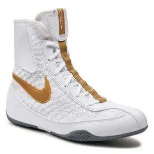 Nike Buty Bokserskie Machomai 2 White/Gold - Kimona, stroje i obuwie - miniaturka - grafika 1