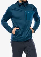 Bluzy sportowe męskie - Bluza polarowa Vaude Tekoa Fleece Jacket II - dark sea uni - miniaturka - grafika 1
