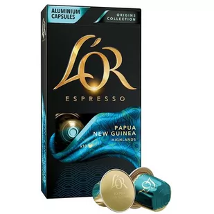 L'OR LOR LOR Espresso Papua New Guinea 10 kapsułek 8711000360620 - Kawa - miniaturka - grafika 1