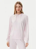 Bluzy damskie - Guess Bluza O5GQ00 KCQP2 Różowy Regular Fit - miniaturka - grafika 1