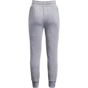 Spodnie dresowe dziewczęce Under Armour Rival Fleece Joggers - Spodnie i spodenki dla dziewczynek - miniaturka - grafika 2