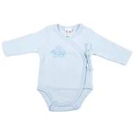 Body dla niemowląt - Body chłopięce z długim rękawem, niebieskie/Olimpias - miniaturka - grafika 1