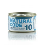 Mokra karma dla kotów - Natural Code 10 Tuńczyk I Młode Ryby - Mokra Karma Dla Kota - Puszka 85G - miniaturka - grafika 1