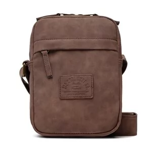 Saszetka Rip Curl - Leazard No Idea Pouch 00GMSB Brown 0009 - Torby męskie - miniaturka - grafika 1