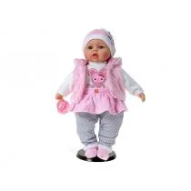 Lalka bobas 45cm z polskim dźwiękiem Adar - Lalki dla dziewczynek - miniaturka - grafika 1