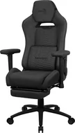 Fotele gamingowe - Fotel Aerocool FOTEL AEROCOOL ROYAL AeroWeave ASH BLACK - miniaturka - grafika 1
