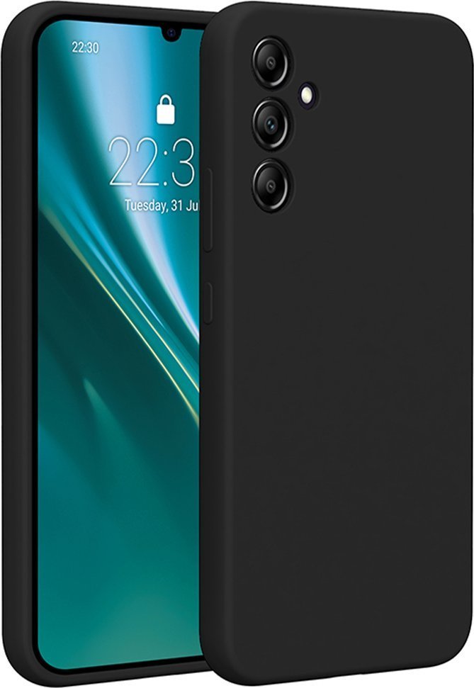 Etteri Nakładka Etteri Silicone Case do Samsung Galaxy A34 5G czarna