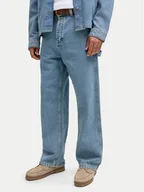 Spodnie męskie - Jack & Jones Jeansy Alex 12272222 Niebieski Baggy Fit - miniaturka - grafika 1