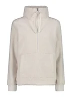 Bluzy damskie - CMP Bluza polarowa w kolorze kremowym - miniaturka - grafika 1