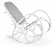 Fotele - MAX BIS PLUS fotel bujany biały  - miniaturka - grafika 1