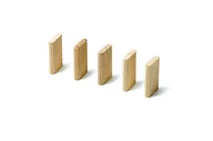 Zawiasy, okucia i inne akcesoria - Tolux tenon system Łącznik Ryflowany Płaski buk 5x30 300 szt. - miniaturka - grafika 1