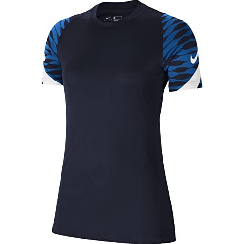 Nike Damska koszulka Strike 21 Obsydian/Royal Blue/White/White XL